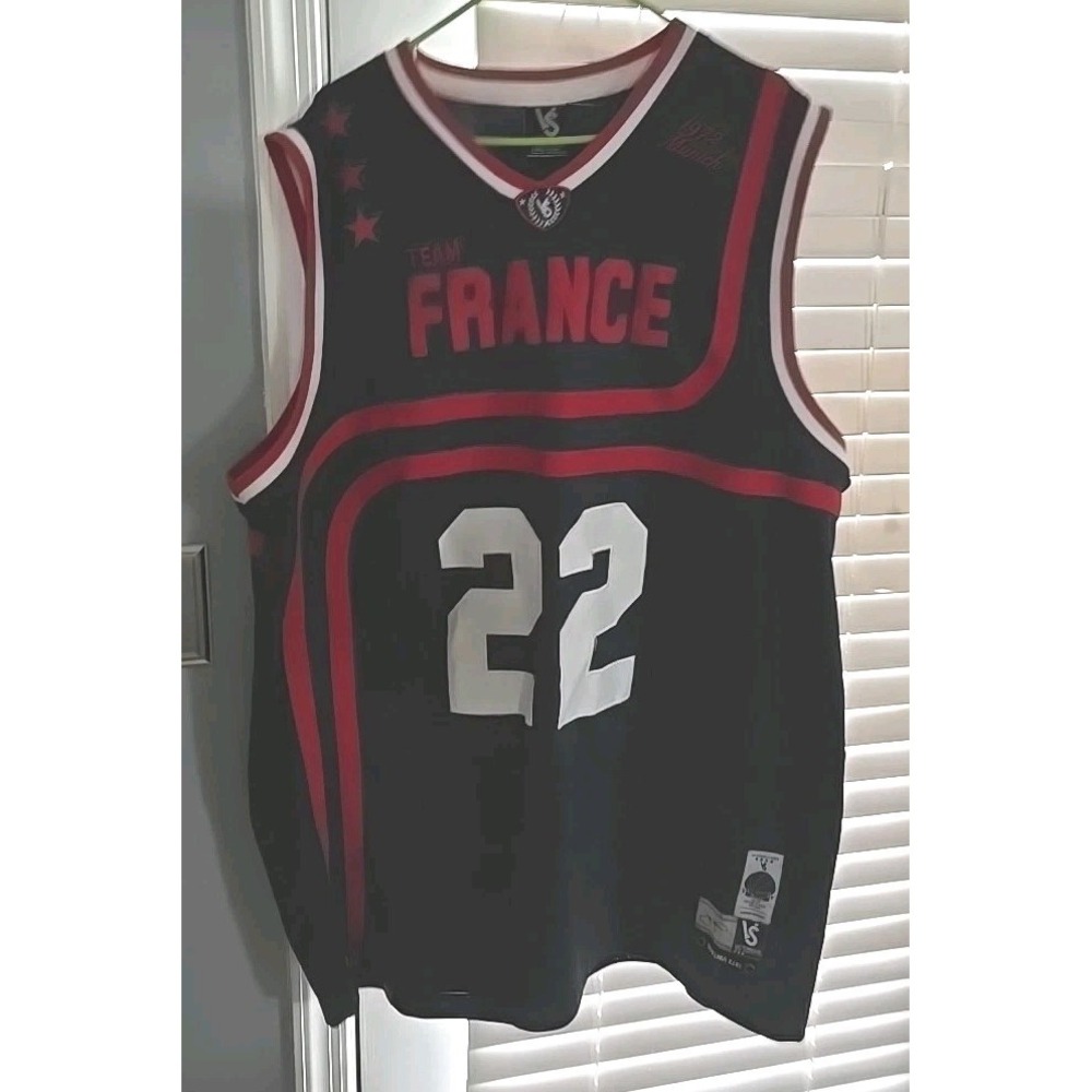 Victorious France Blue Basketball Jersey Size 3XL Olympic International Series